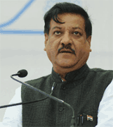 New chief minister of Maharashtra, Prithviraj Chavan